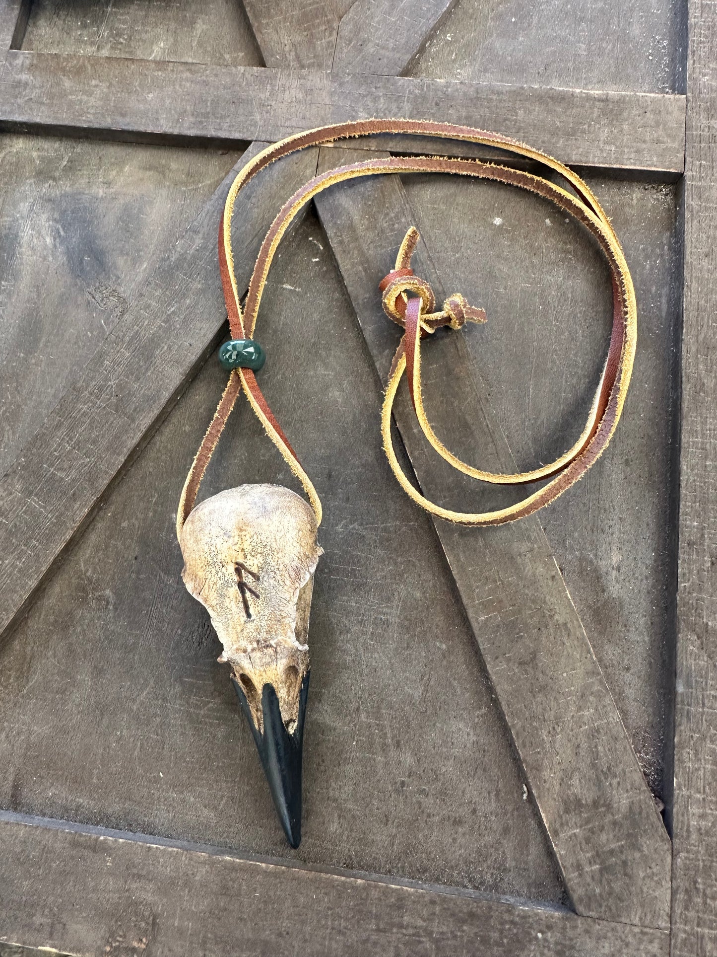 Crow Rune Skull