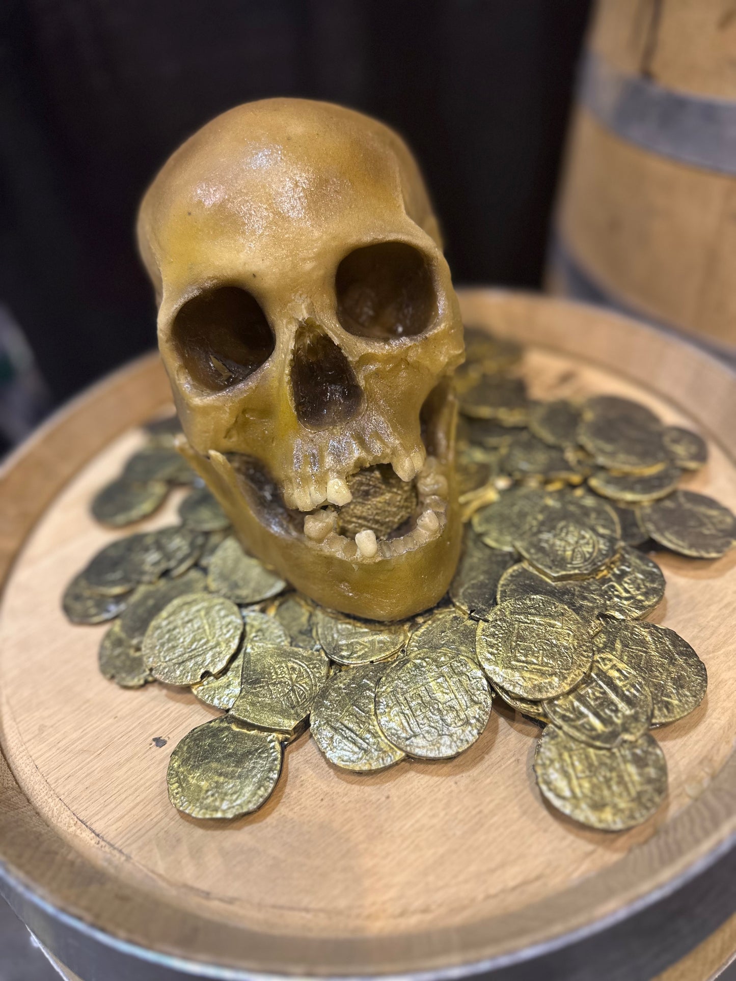 Skull Coin Pile